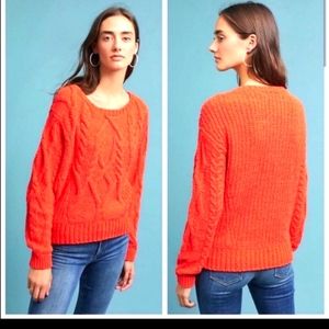 Anthropologie- Sleeping on snow sweater